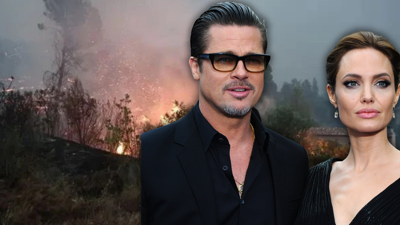 Angelina Jolie ile Brad Pitt'in servet değerindeki şatosu yangın tehdidi altında