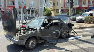 Tekirdağ'da korkutan kaza! Yaralılar hastaneye kaldırıldı