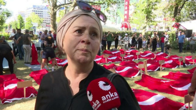 Er şehit yakınlarından dikkat çeken tepki: "Meclis'tekiler çok vatanperverler, öyle mi?"