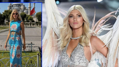 Eski Victoria's Secret meleği Devon Windsor İstanbul'da: Burcu Esmersoy'dan dikkat çeken yorum