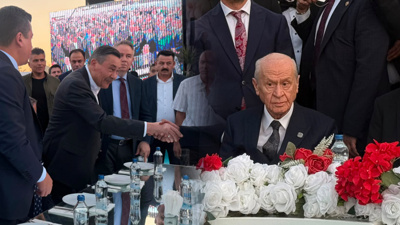 Devlet Bahçeli nikah şahidi oldu: Melih Gökçek de oradaydı