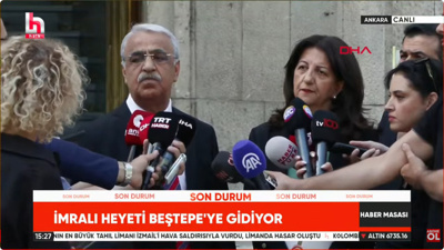 Son Dakika | İmralı Heyeti Erdoğan ile ne konuşacaklarını açıkladı