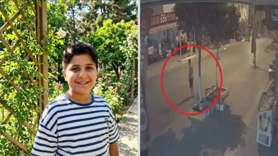 12 yaşındaki Eyüp Can'ın kovalandığı anlar kameralarda: Şüpheli pasaja girip 3 dakika kalmış