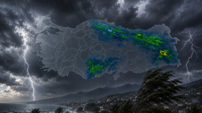 Meteoroloji uyardı: Kuvvetli yağış ve rüzgar geliyor! 60 km hızla esecek