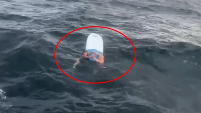 Denizde 5 saatlik can pazarı! SUP board ile sürüklenen baba ve kızı ölümden döndü