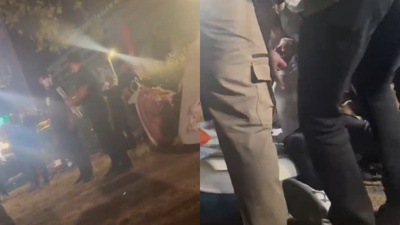 Şehit ve gazi ailelerinin oturma eylemine şafak baskını! Park kapatıldı