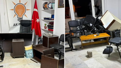 AKP ilçe başkanlığı binasına saldırı: Şüpheliye ev hapsi verildi