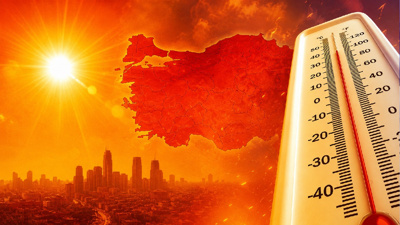 Türkiye'yi kavuracak sıcaklar! Meteoroloji haritayı yayımladı: Kıpkırmızıya boyandı