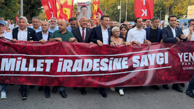 YENİ Parti’den millet iradesi yürüyüşü