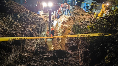 4 metre derinlikte göçük meydana geldi: 50 yaşındaki işçi öldü