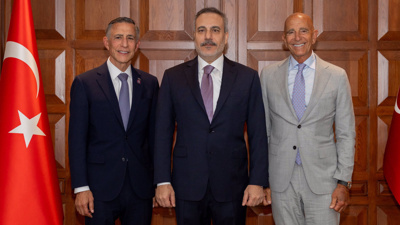 Tom Barrack'tan Hakan Fidan'a ziyaret