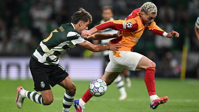 Galatasaray Şampiyonlar Ligi'ne kayıpla başladı: Deplasmanda Sporting Lizbon'a yenildi