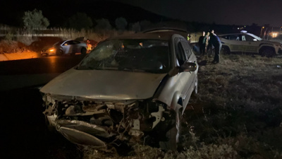 Kilis’te otomobil ile motosiklet çarpıştı: 2 yaralı