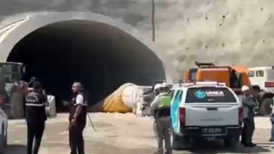 Gaziantep'te tünel inşaatında kaza!