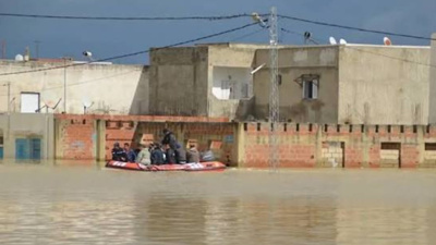 Tunus’ta sel felaketi: 8 yaşındaki çocuk suya kapıldı