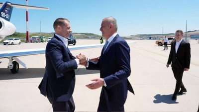 UEFA Başkanı Ceferin'den Hacıosmanoğlu'na ziyaret