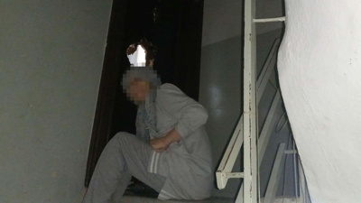 Apartmanı ayağa kaldıran kadın karakolluk oldu