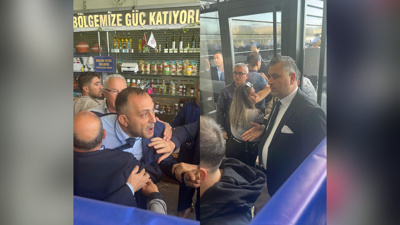 Nazilli Ticaret Odası seçimlerinde üst araması gerginliği: Taraflar birbirine girdi
