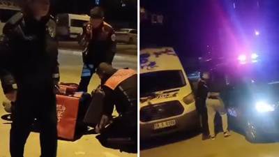 Dur ihtarına uymayıp polisi ezdi! Üzerinden uyuşturucu hap çıktı