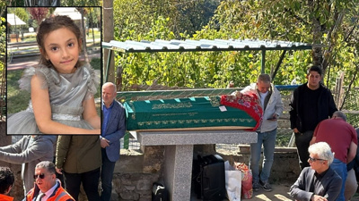 Okul saldırısında ölen 10 yaşındaki Eslem Sare'ye acı veda!