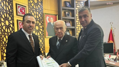 Seçimin ardından sonuçları Bahçeli'ye göstermeye gitti