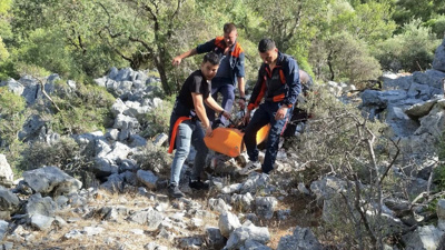 Muğla’da yaralanan Alman turist için kurtarma operasyonu
