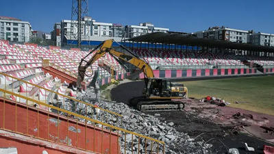 Stadı yıkılan TFF 1. Lig takımında taraftarlar devreye girdi