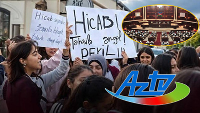 "Can Azerbaycan" ile 'başörtü' krizi! Devlet televizyonu ve Meclis'ten sert tepki