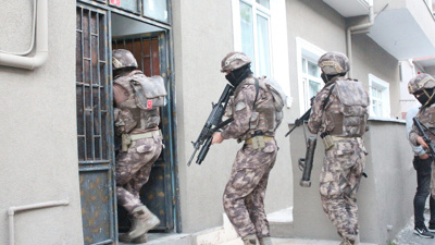 ABD Başkonsolosluğu'na 500 metre mesafede IŞİD operasyonu