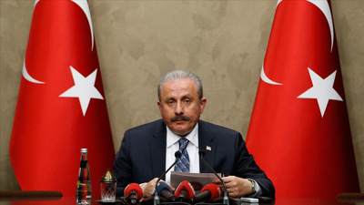 Şentop'tan Saltık'ın eşine başsağlığı telefonu