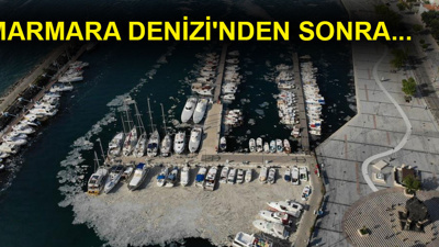 Müsilaj o bölgeye ilerlemeye devam ediyor