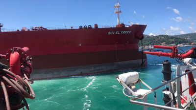 İstanbul Boğazı'nda tanker arızası