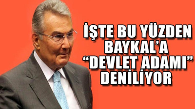 Deniz Baykal'ın pek bilinmeyen davranışları