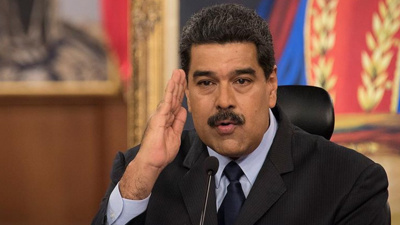 Maduro'dan Saab çıkışı: 'Diyalog ve barış istemiyorlar'