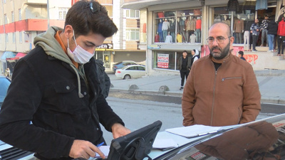 Korsan taksiciye 13 bin 400, müşteriye 446 lira ceza