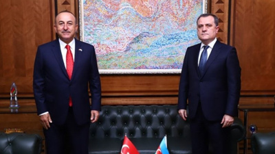 Çavuşoğlu ve Bayramov Kazakistan'ı görüştü