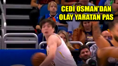 Cedi Osman asistiyle geceye damgasını vurdu: LeBron tebrik etti!