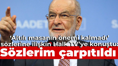 Karamollaoğlu, 'Büyük bir önemi kalmadı' sözlerine ilişkin Halk TV'ye konuştu: Sözlerim çarpıtıldı, ittifak sürecek