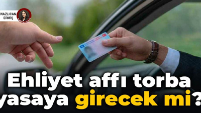 Milyonlarca kişi bekliyor: Ehliyet affı torba yasaya girecek mi?