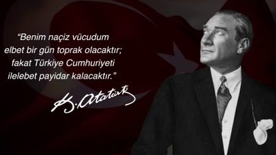 Cumhuriyet Bayramımız kutlu olsun!