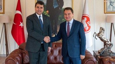 Ali Babacan'dan Gültekin Uysal’a ziyaret