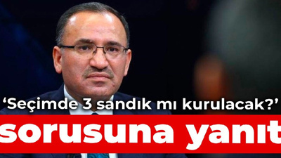 ‘Seçimde 3 sandık mı kurulacak?’ sorusuna yanıt