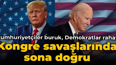 Kongre savaşlarında sona doğru: Demokratlar rahat, Cumhuriyetçiler buruk