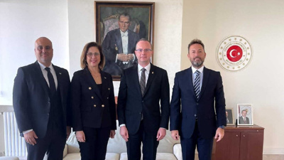 DP heyeti Lübnan’da: Ortak sorunlarının istişare ile çözüleceğine inanıyoruz