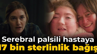Serebral palsili kızın yardım çığlıklarına sessiz kalmadı: Kate Winslet'tan 17 bin sterlinlik bağış