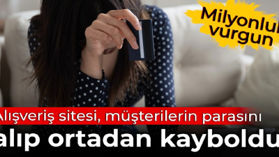 Alışveriş sitesi, müşterilerin parasını alıp ortadan kayboldu