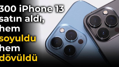 300 tane iPhone satın aldı, hem soyuldu hem dövüldü