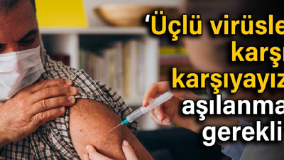 Profesör uyardı: Üçlü virüsle karşı karşıyayız, aşılanma gerekli