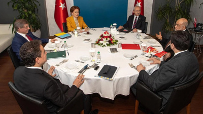 Altılı masa 5 Ocak'ta toplanacak: Davutoğlu uzlaşı turuna çıkıyor