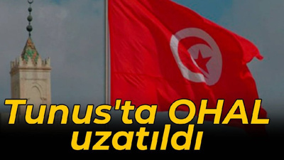 Tunus'ta OHAL uzatıldı